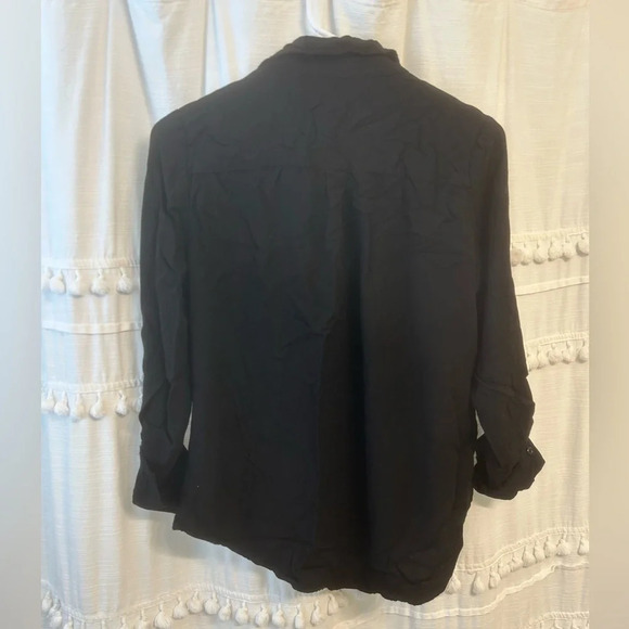 Alexander Jordan black button down size M - Picture 7 of 7
